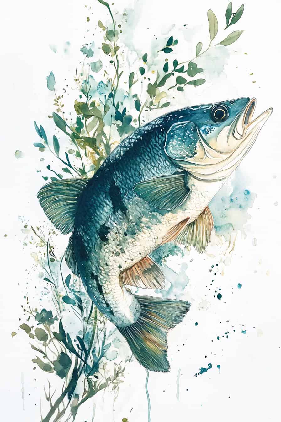 Swimming in Color: 50 Captivating Watercolor Fish Paintings - The ...