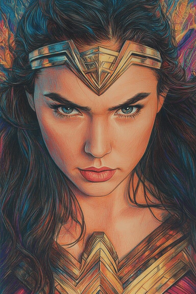 70+ Wonder Woman Art That Will Rock Your World The Sketch & Doodle Club — free download