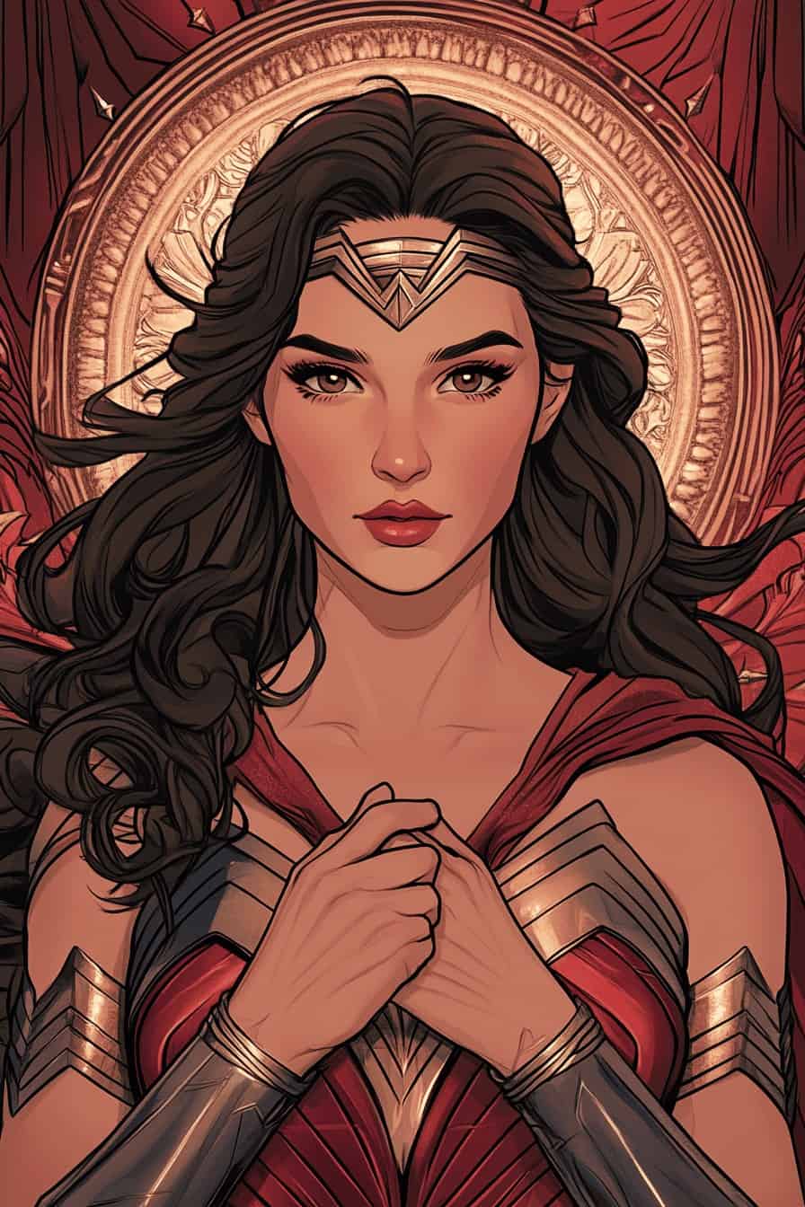 70+ Wonder Woman Art That Will Rock Your World The Sketch & Doodle Club — free download