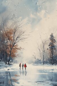 32 Amazing Winter Art Pieces To Inspire Your Inner Artist - The Sketch ...