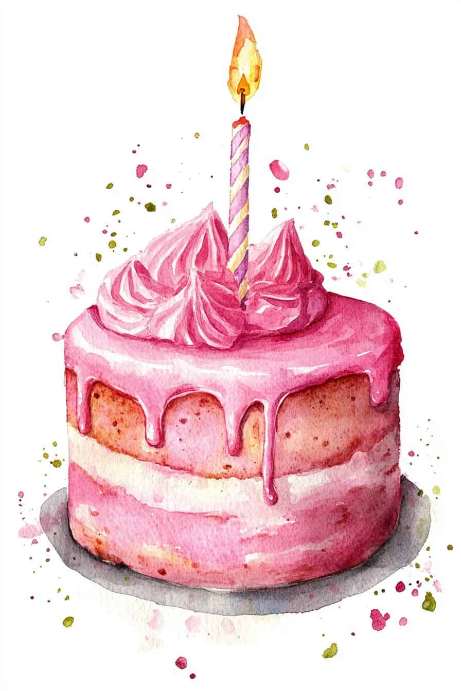 100+ Birthday Watercolor Ideas to Make Every Card a Masterpiece - The ...