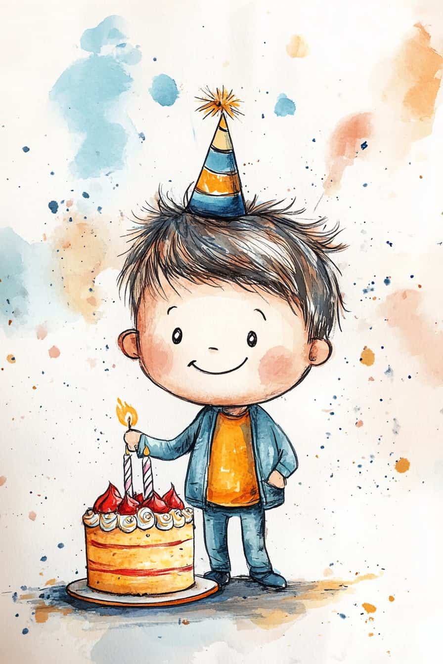 100+ Birthday Watercolor Ideas to Make Every Card a Masterpiece - The ...
