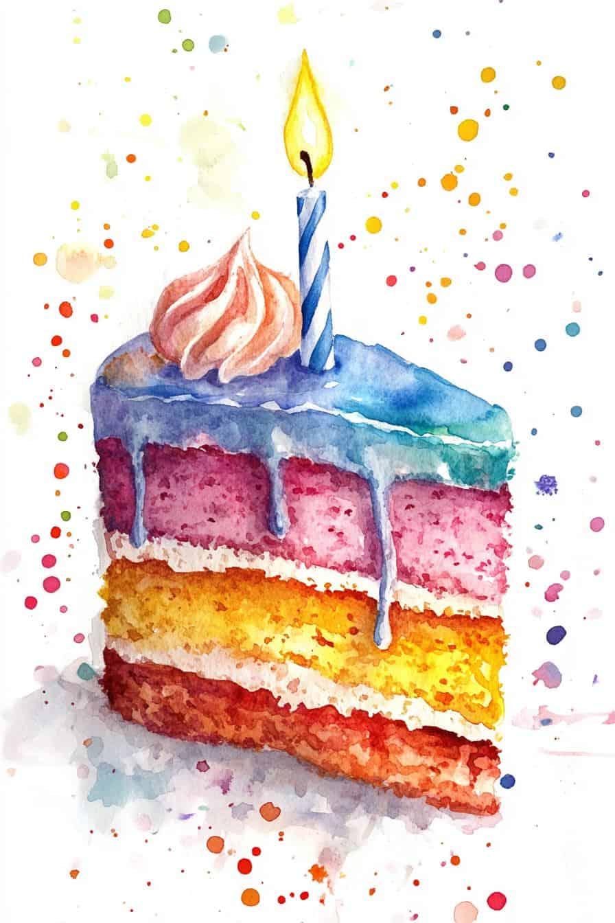 100+ Birthday Watercolor Ideas to Make Every Card a Masterpiece - The ...