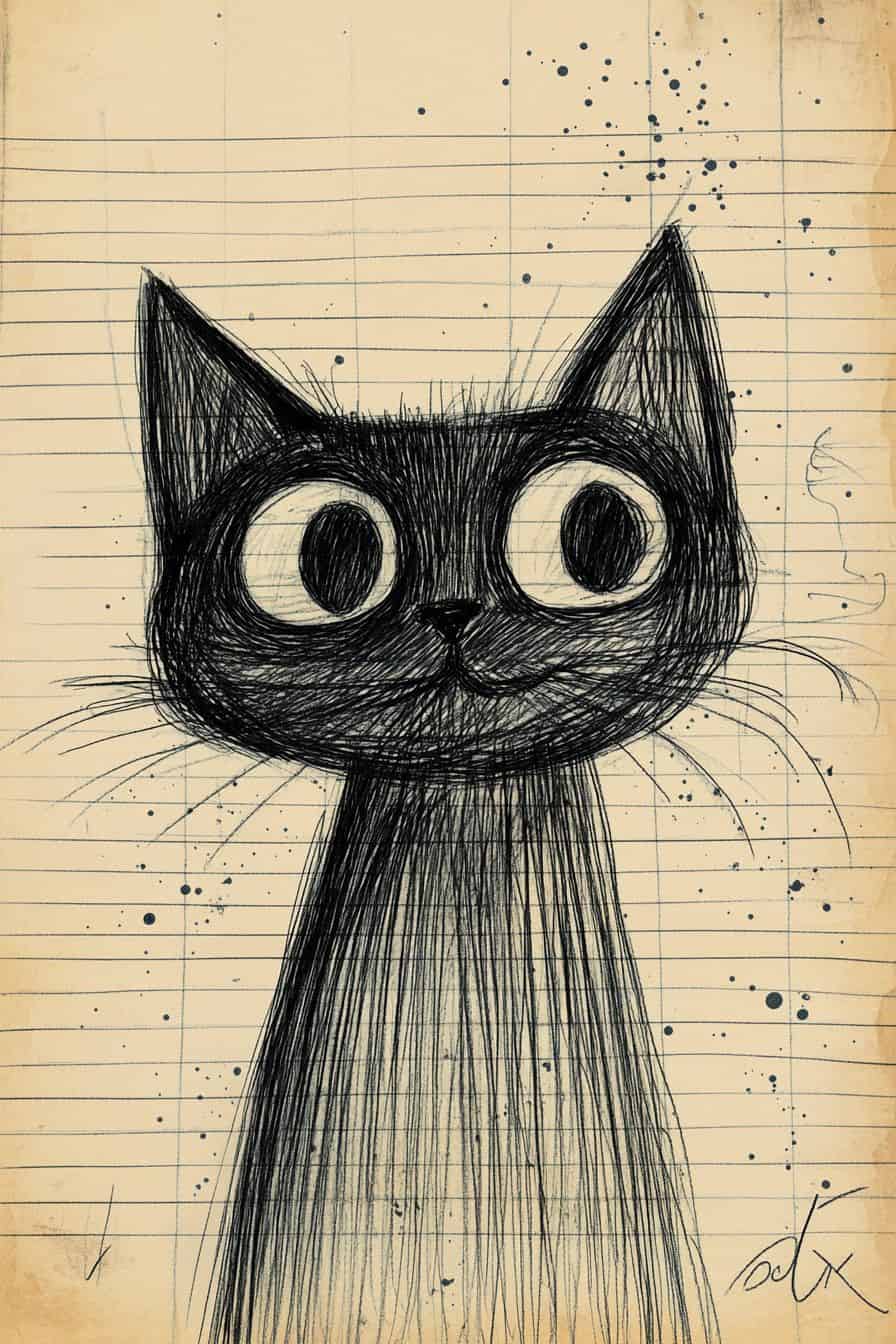 Cat Doodle