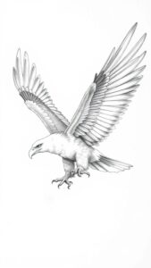 33 Majestic Eagle Drawing Ideas to Ignite Your Creativity - The Sketch ...