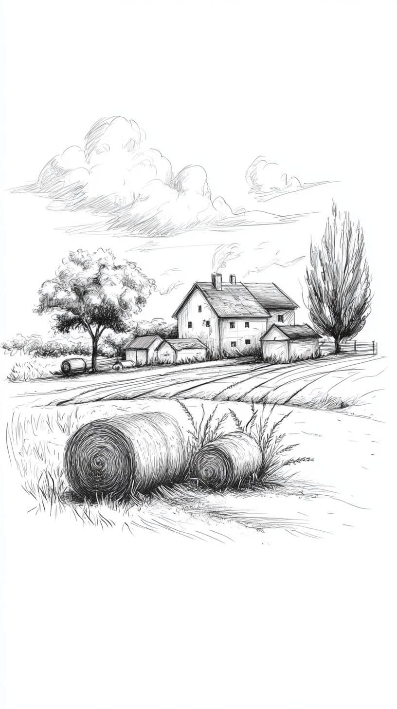Farm Drawing