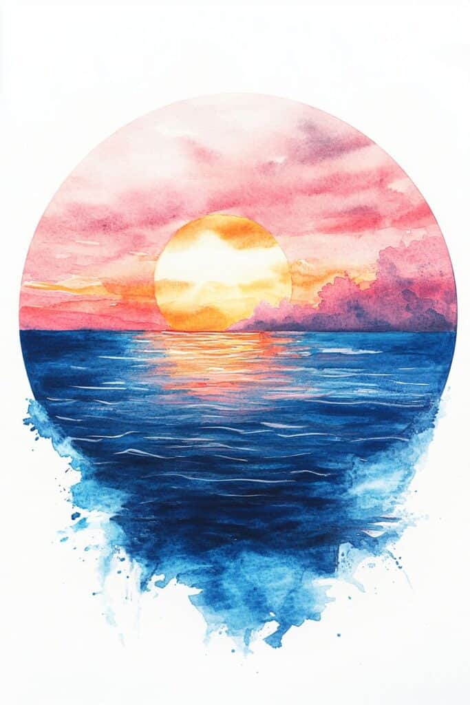 ocean watercolor paintings