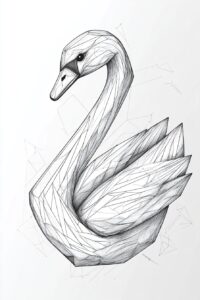 Swol Drawing 40 Swan Drawing Ideas to Capture Grace and Elegance - The Sketch ...