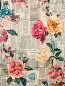 floral Vintage Digital Paper