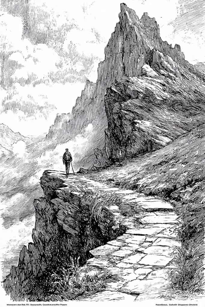 landscape drawing