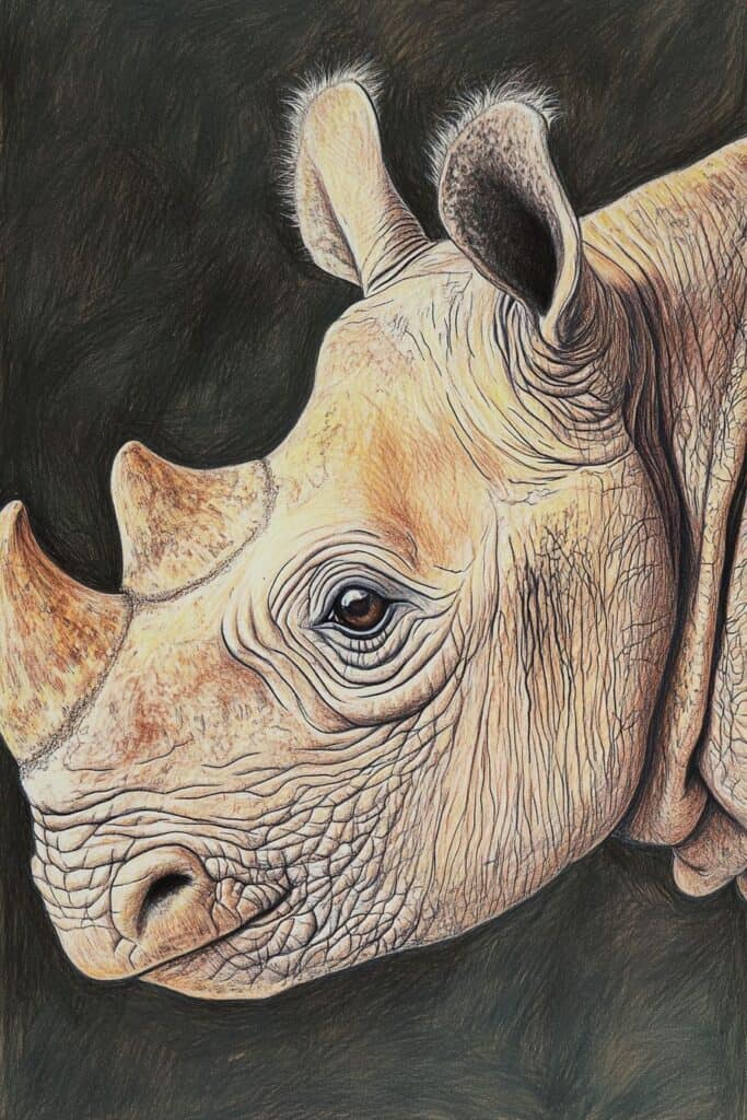 Colored Pencil Drawing