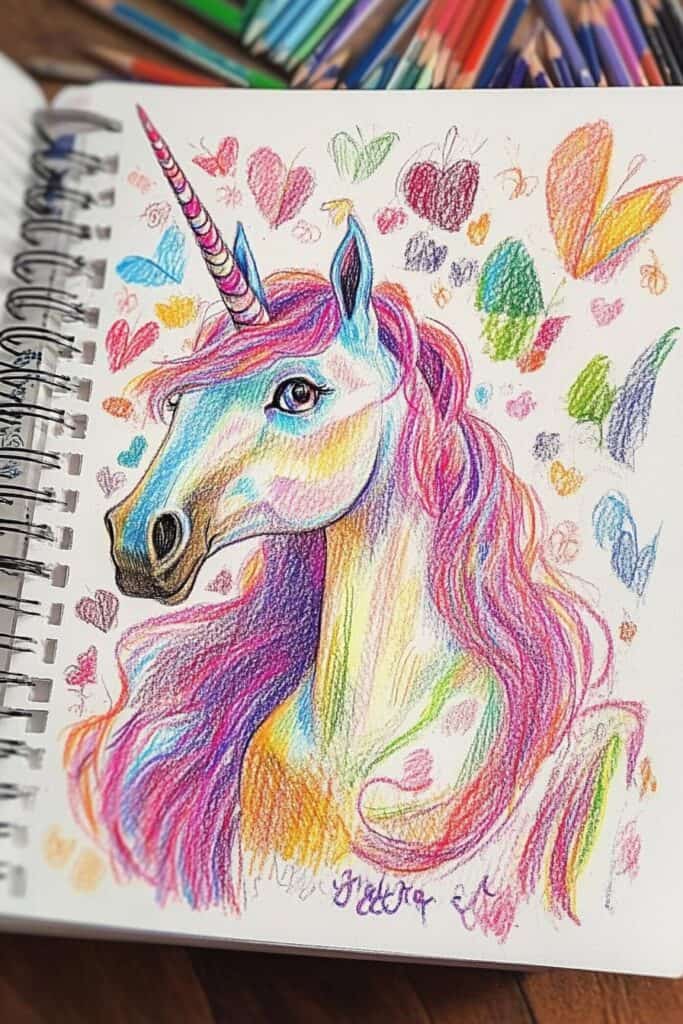 Colored Pencil Drawing