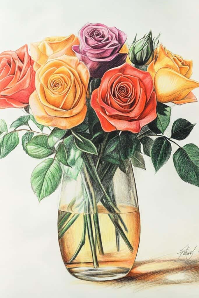 Colored Pencil Drawing
