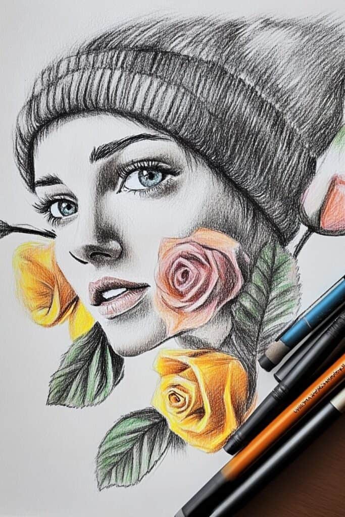 Colored Pencil Drawing