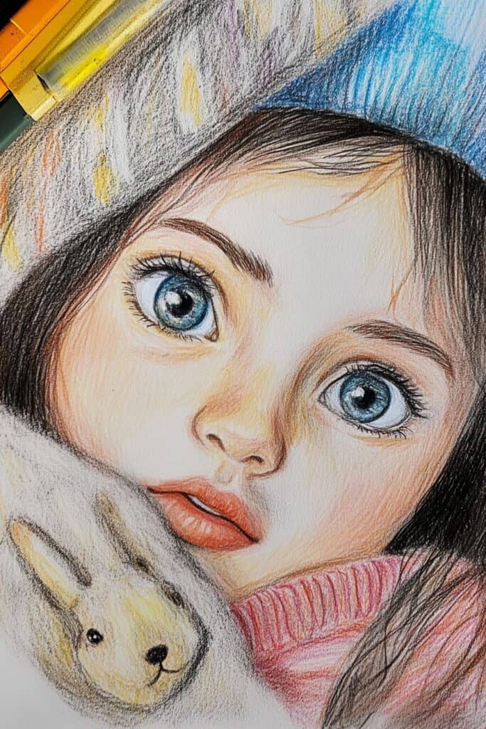 Colored Pencil Drawing