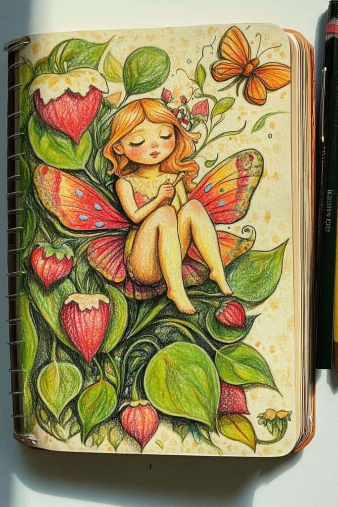 Colored Pencil Drawing