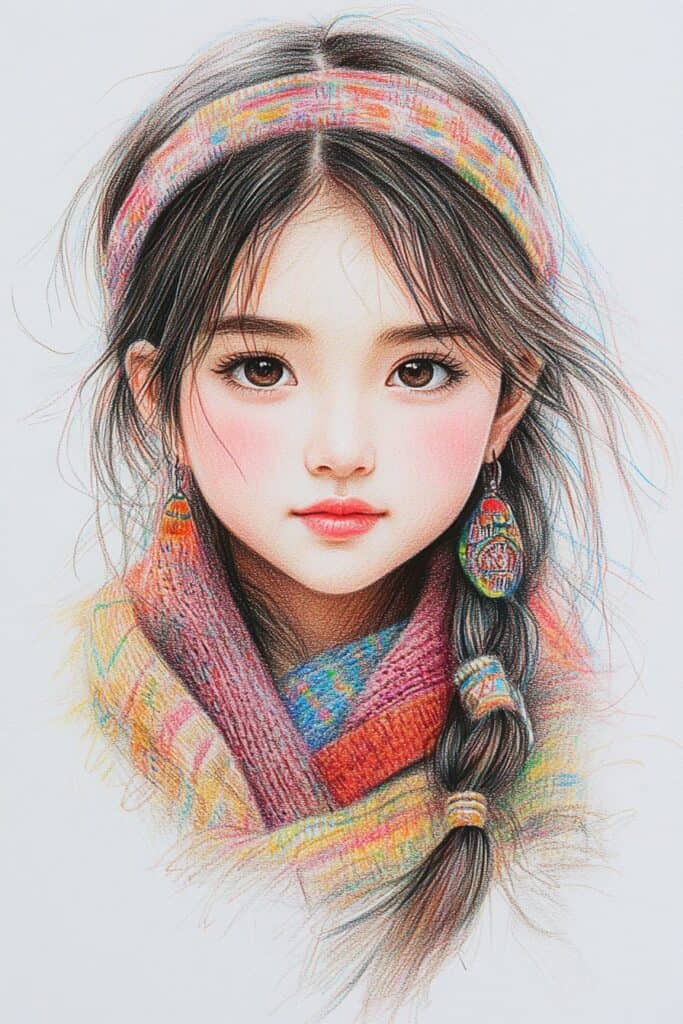 Colored Pencil Drawing