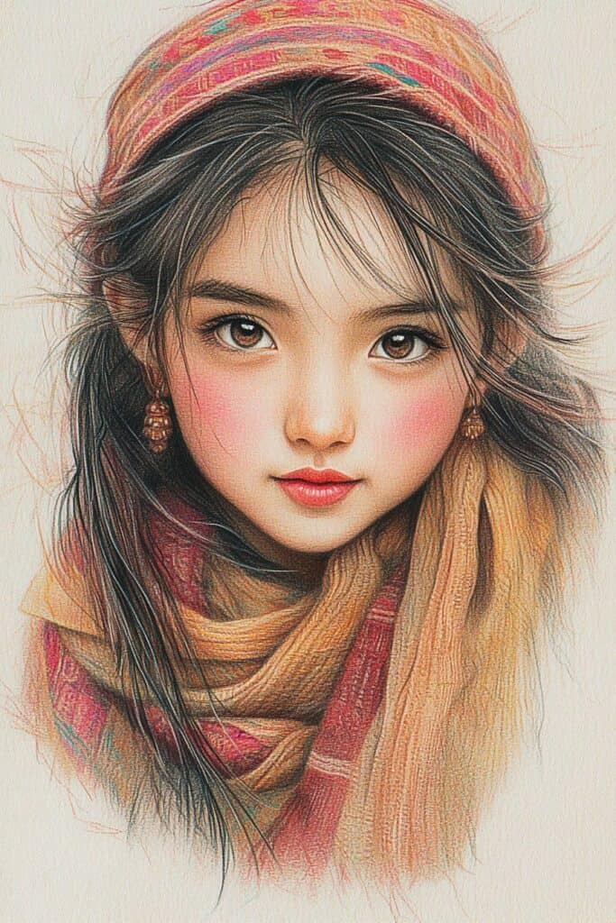 Colored Pencil Drawing