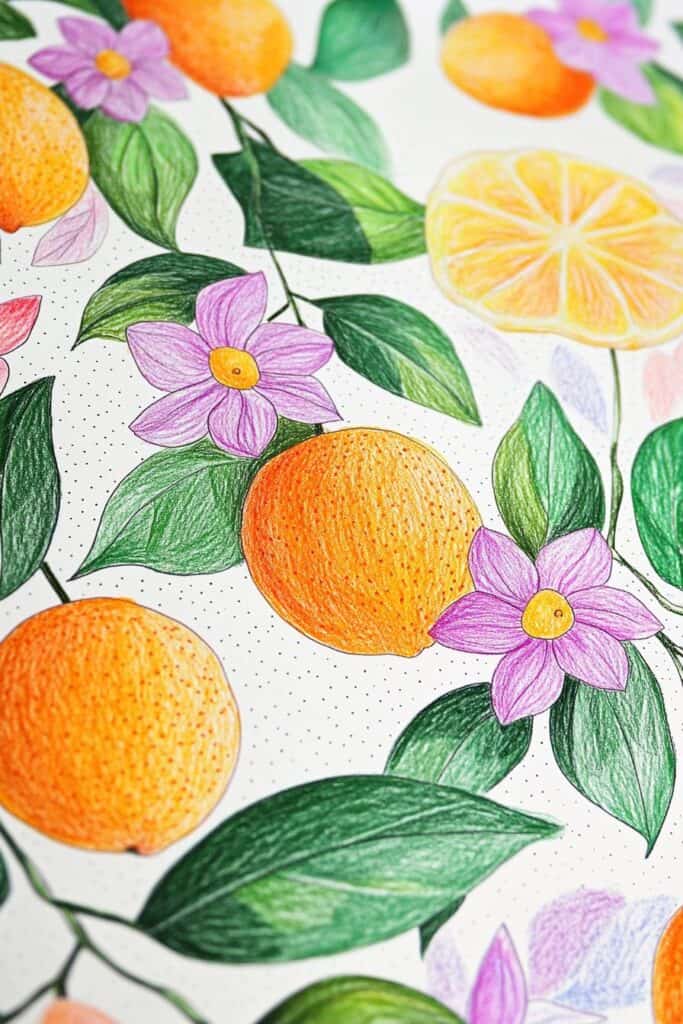 Colored Pencil Drawing