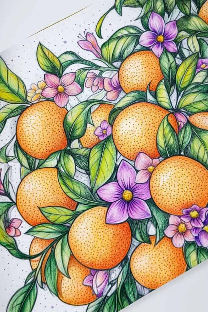 Colored Pencil Drawing