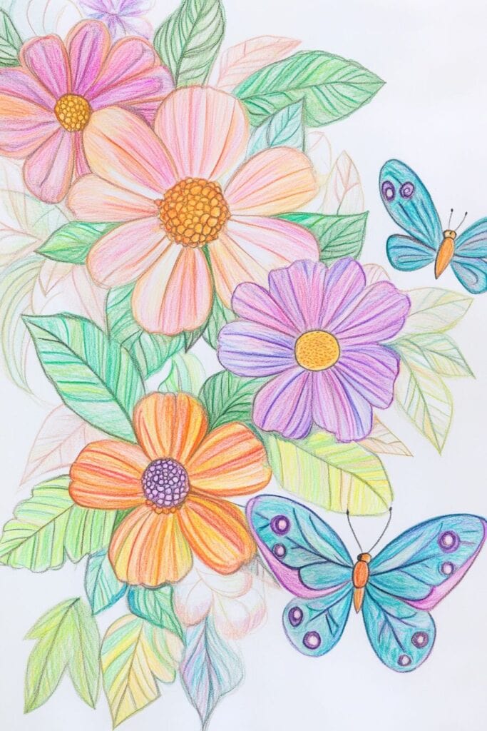 Colored Pencil Drawing