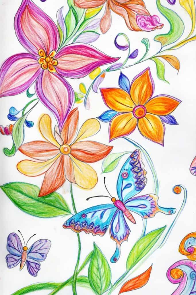 Colored Pencil Drawing