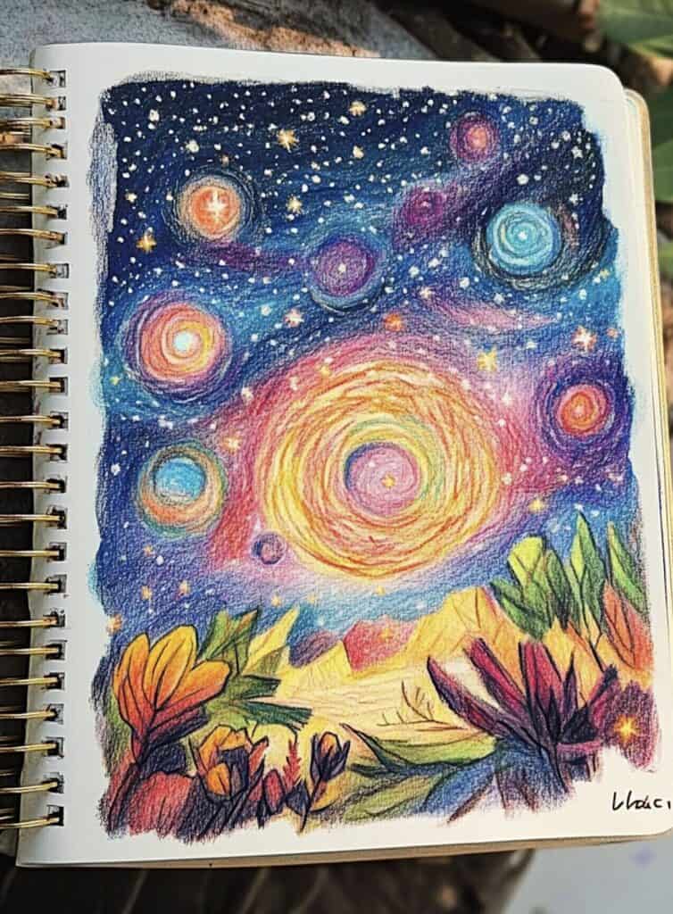 Colored Pencil Drawing