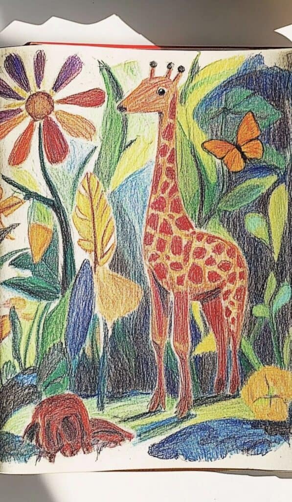 Colored Pencil Drawing