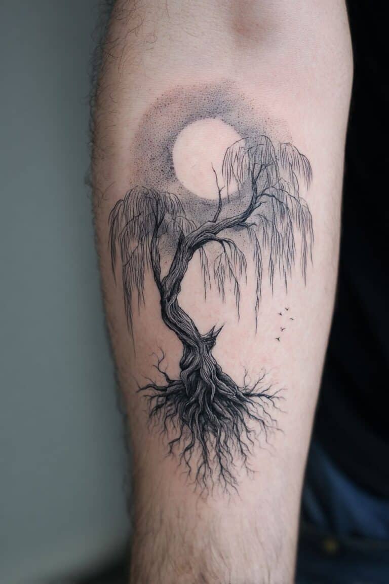 27 Unique Willow Tree Tattoo Ideas for Your Next Ink Inspiration - The ...