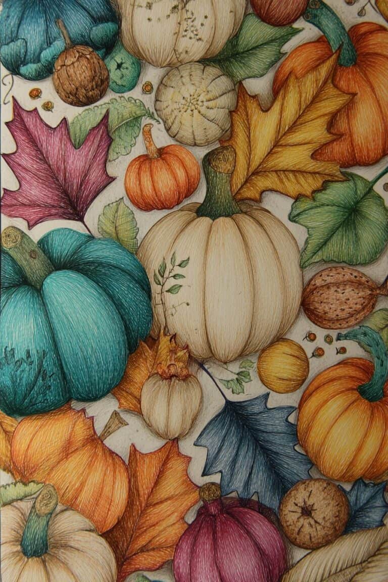Doodle Your Way Through Fall: Fun and Easy Seasonal Doodles