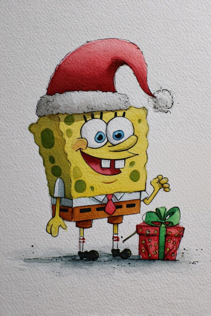 watercolor christmas image