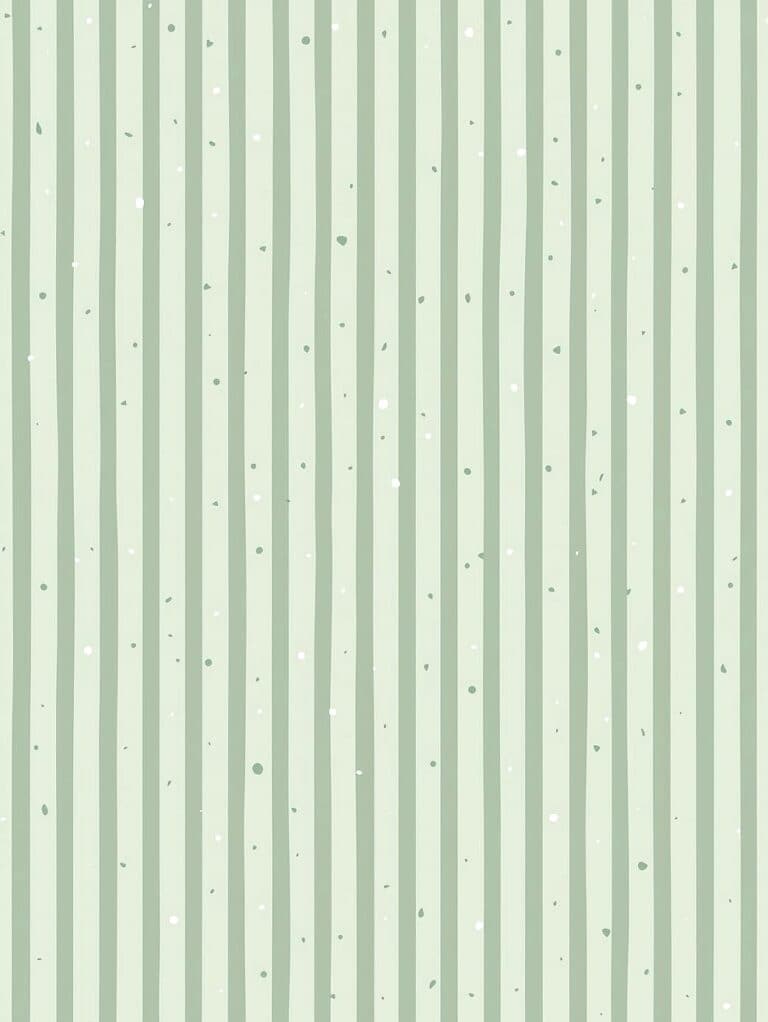 Sage green striped wallpaper with subtle confetti for Ipad backgrounds.
